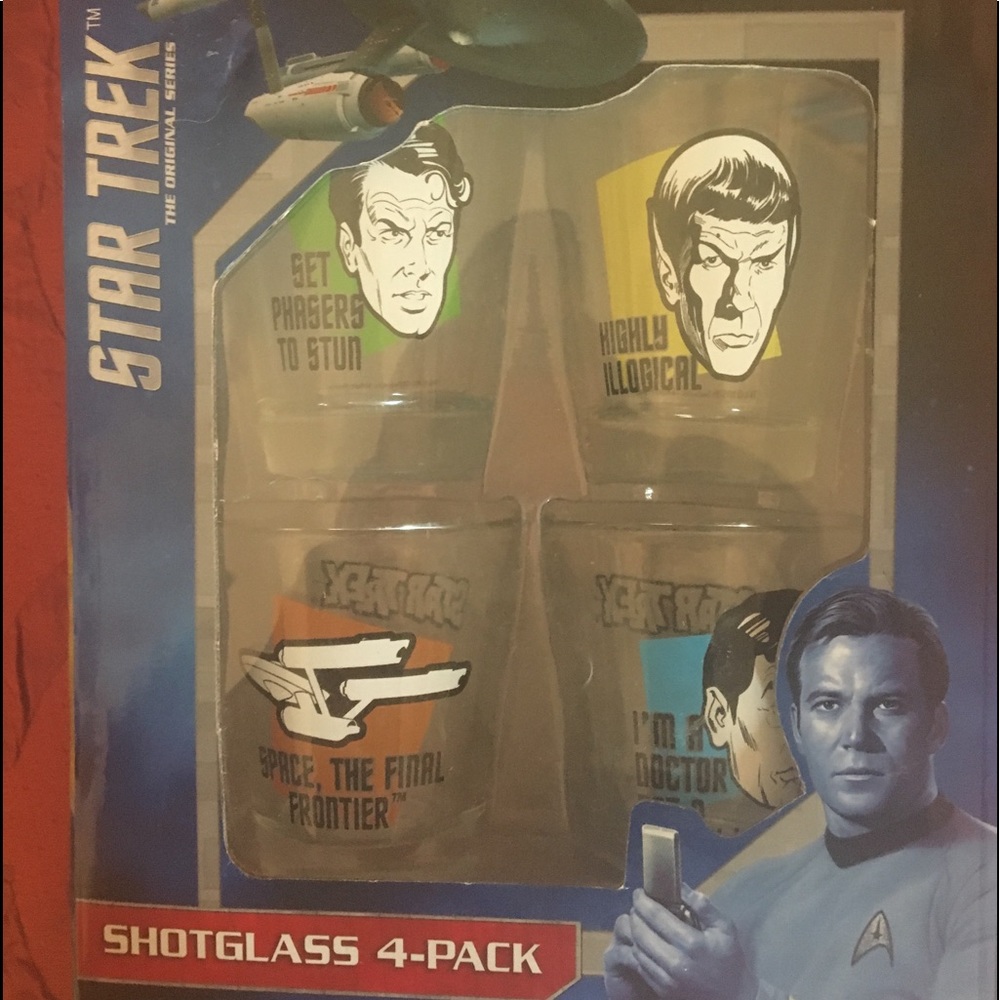 Star Trek Shot glasses